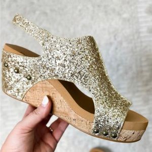 Women’s Sequin Wedge